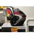 Casco modulare Cgm Dresda nero opaco rosso