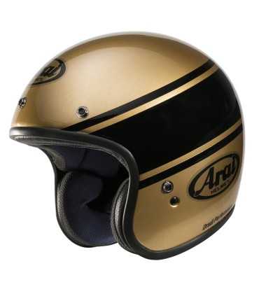 Casco Jet Arai Freeway Classic Bandage bronzo