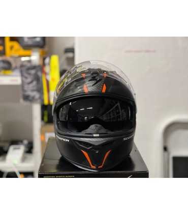 Casco Scorpion Exo-520 Air Laten nero arancio opaco