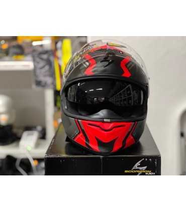 Casco Scorpion Exo 1400 Air Corsa nero rosso