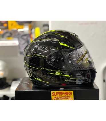 Casco Scorpion Exo 390 Beat Giallo