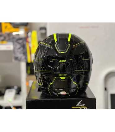 Casco Scorpion Exo 390 Beat Giallo