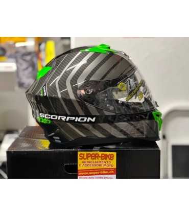 Casco Scorpion Exo-520 Air Shade nero verde