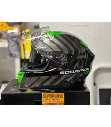 Casco Scorpion Exo-520 Air Shade nero verde