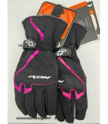 Ixon Pro Indy winter gloves lady black pink