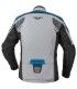 Giacca moto Prexport New Monaco wp bianco blu