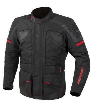 Prexport Monaco wp schwarz rot jacke