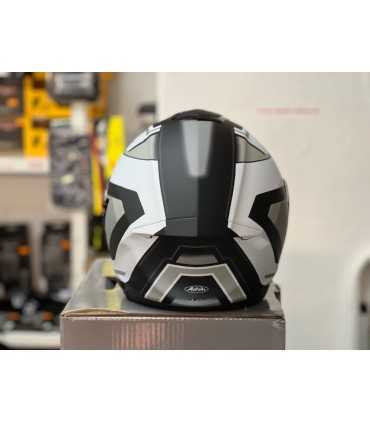 Casco Airoh ST 501 Square nero opaco bianco