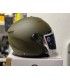 Casque jet Astone Minijet Army vert matt