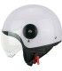 Casque jet Skap Wolly court visiere blanc