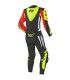 Berik Monza 2 black red yellow leather suit