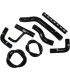 Samco DUC-30-BLK Ducati Hypermotard 939 (2016-2018) RADIATOR HOSE KITS