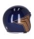 Casque Jet 13 1/2 Skull Bucket bleu