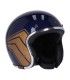 Casque Jet 13 1/2 Skull Bucket bleu