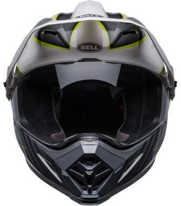 Bell Mx-9 Adventure Mips Dalton Gloss White/Hi-Viz Yellow