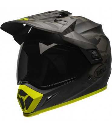 Bell Mx-9 Adventure Mips camo giallo