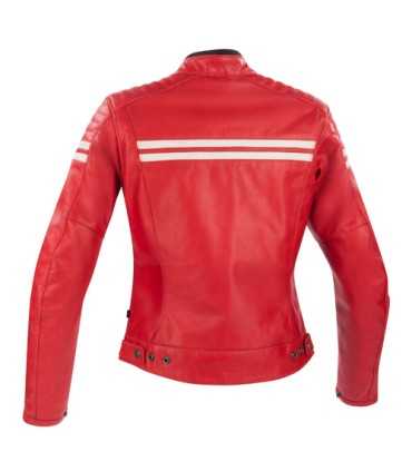 Damen Lederjacke Segura Funky rot