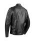 Motorrad leder jacke Segura Laxey schwarz