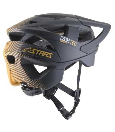 Casco bicicletta Alpinestars Vector Pro A2 nero tan