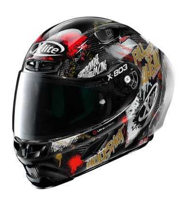 Casco integrale X-lite X-803 Rs Ultra Carbon Holeshot rosso