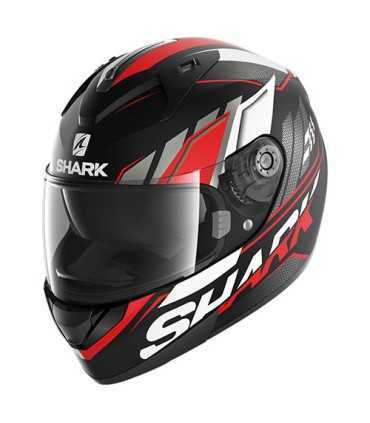 Shark Ridill 1.2 Phaz nero rosso opaco