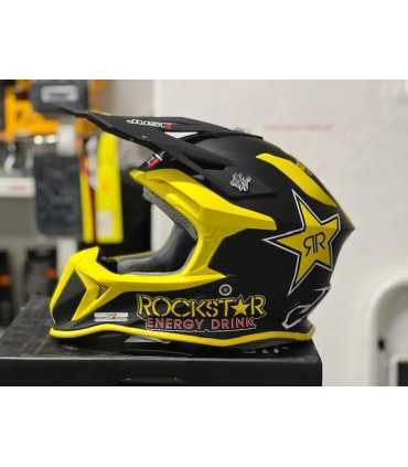 Casco cross Just-1 J18 Rockstar opaco