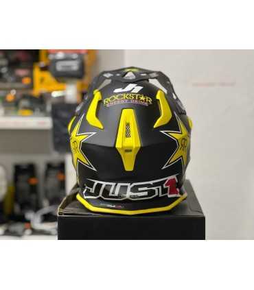 Casco cross Just-1 J18 Rockstar opaco