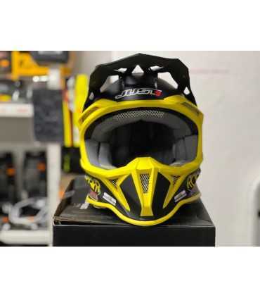 Casco cross Just-1 J18 Rockstar opaco