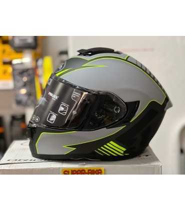 Casco Airoh St 501 Type grigio giallo opaco