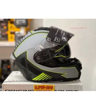 Casco Airoh St 501 Type grigio giallo opaco