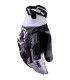 Moose Racing MX1 white cross gloves