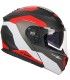 Casco modulare Cgm 507a Pincers rosso opaco