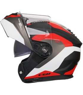 Flip up helmet Cgm 507a Pincers red matt