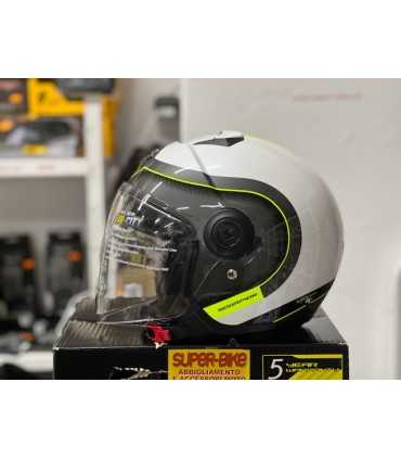 Casco jet Scorpion Exo city Roll bianco