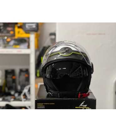 Casco jet Scorpion Exo city Roll bianco