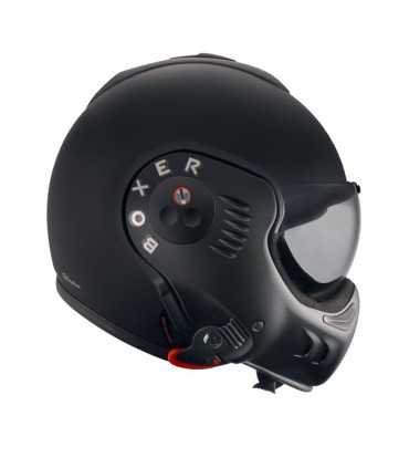 Helm Roof Boxer V8 schwarz matt