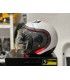 Casco jet Scorpion Exo city Roll bianco rosso