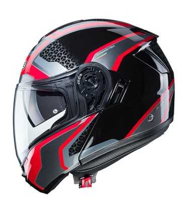 Casque Caberg Levo Sonar rouge