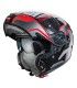 Casco apribile Caberg Levo Sonar rosso