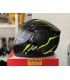 Casque modulaire moto LS2 Scope Skid noir jaune