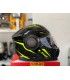 LS2 Scope Skid black yellow helmet