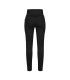 Motogirl ribbed Leggings donna corto