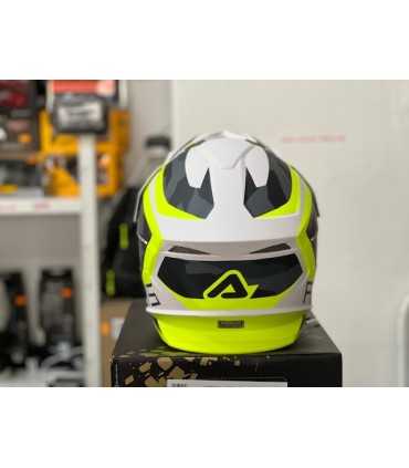 Casco cross Acerbis Profile 4 nero giallo camo