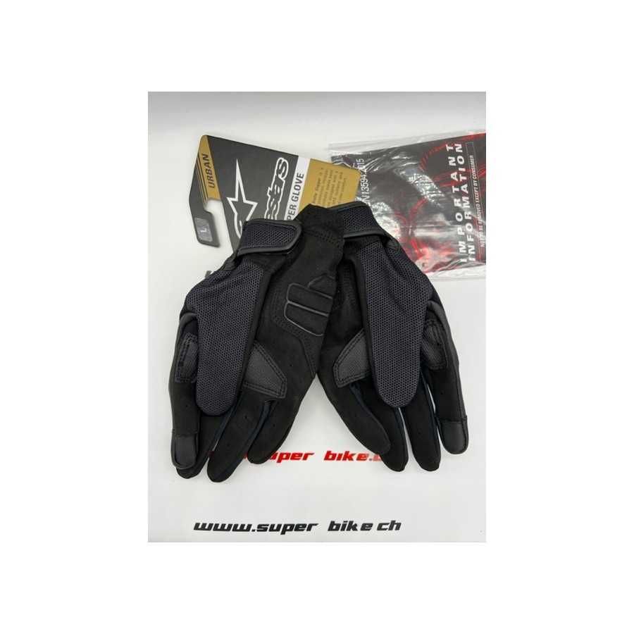 Gants Faster ALPINESTARS Noir/Blanc - , Gants moto été