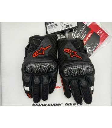 Alpinestars Handschuh Smx-1 Air V2 schwarz rot