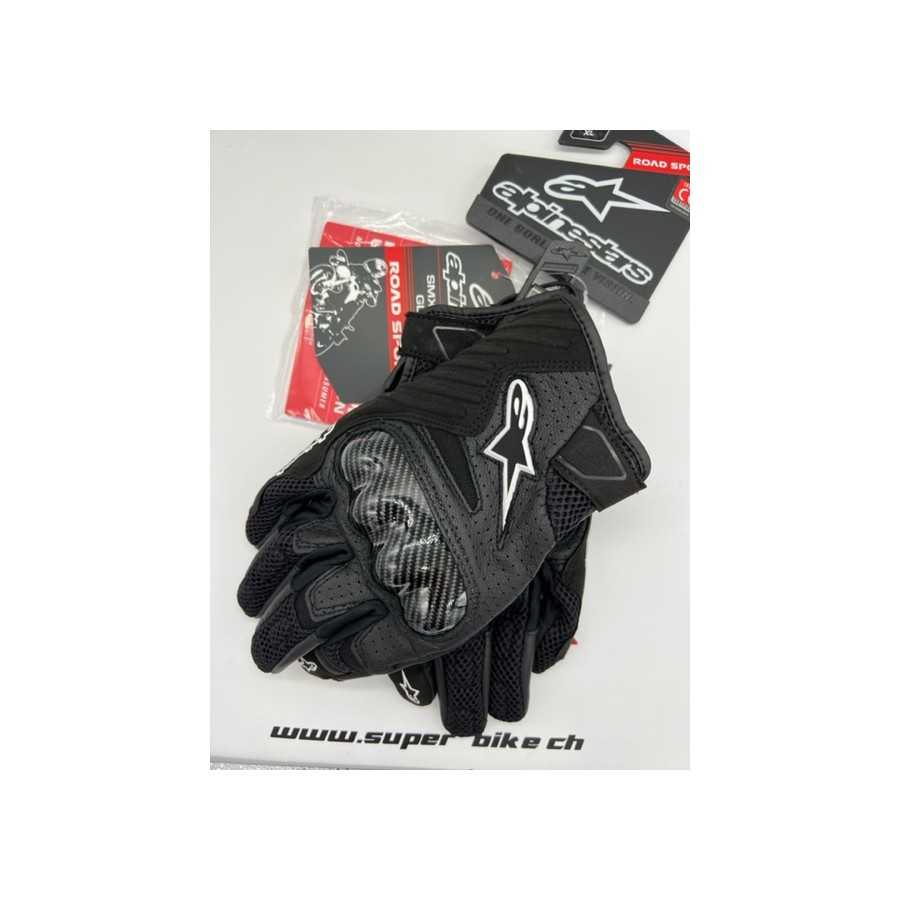 Guanti da Moto Alpinestars SMX-1 AIR V2 GLOVES NERO