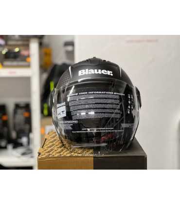 Blauer Real Graphic B black white matt helmet