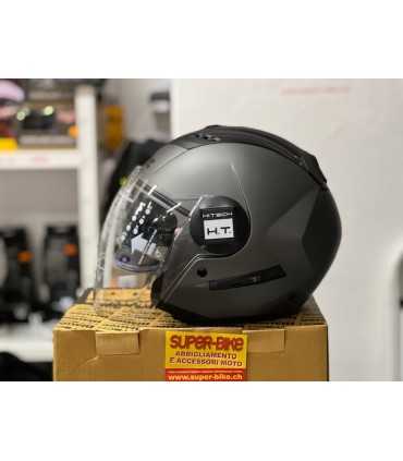 Casco Blauer Real titanio opaco