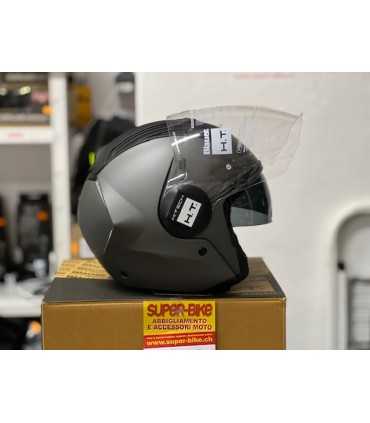 Casco Blauer Real titanio opaco