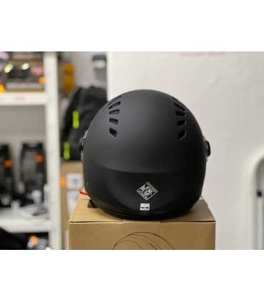 Casco moto jet Tucano Urbano El Top nero opaco